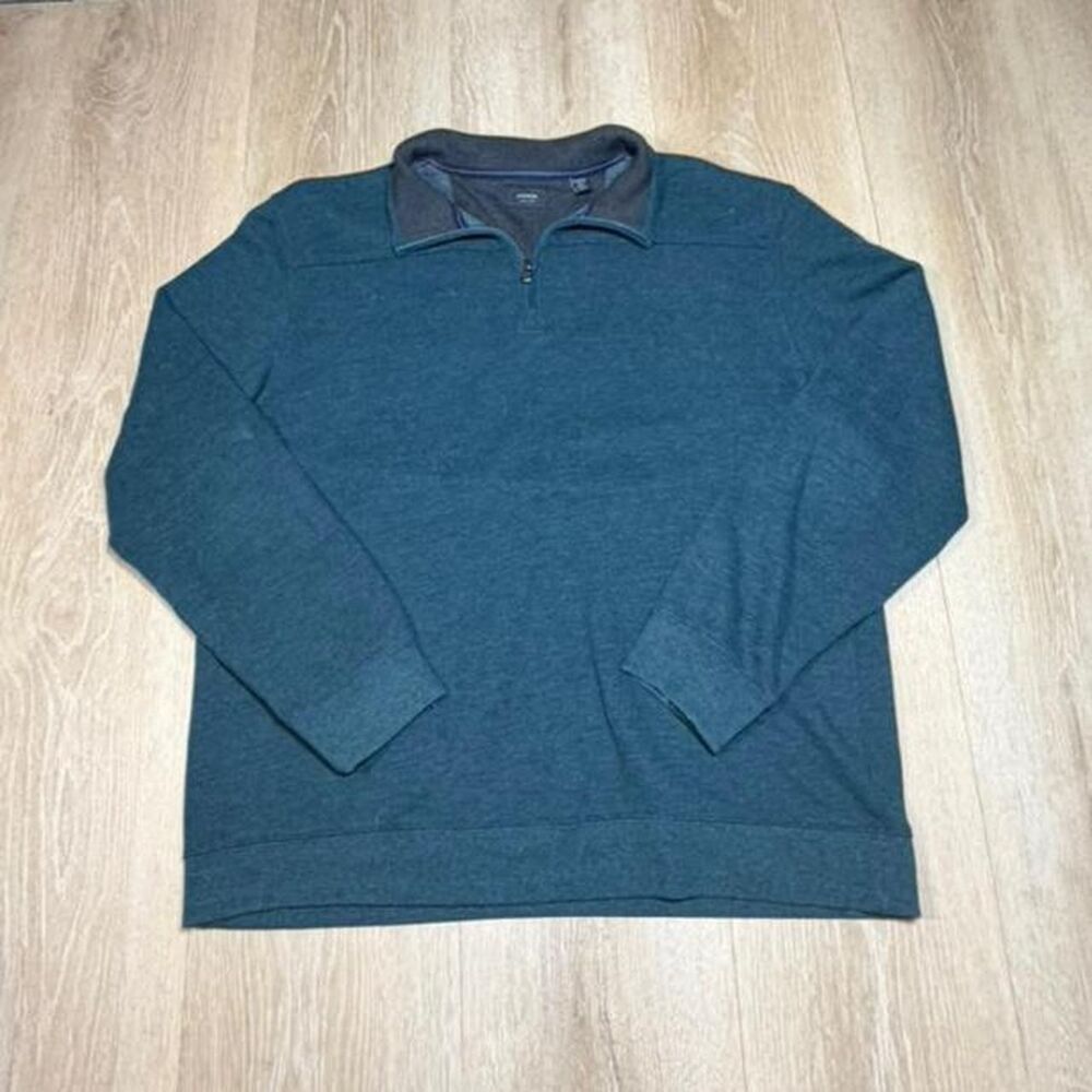 Arrow Men's Green and Blue Jumper